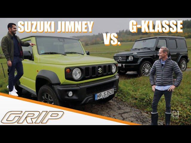 Suzuki Jimny vs. Mercedes G- Klasse I GRIP