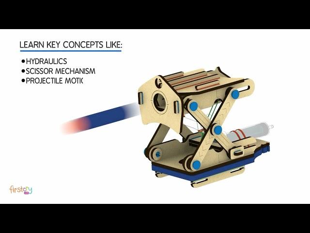 Skillmatics Buildables Hydraulic Launcher