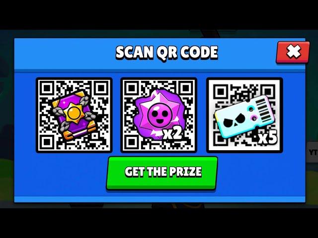 FREE! HYPERCHARGE  STARR DROPS QR CODE! | BRAWL STARS QR CODES 2024  | BRAWL STARS NEW UPDATE