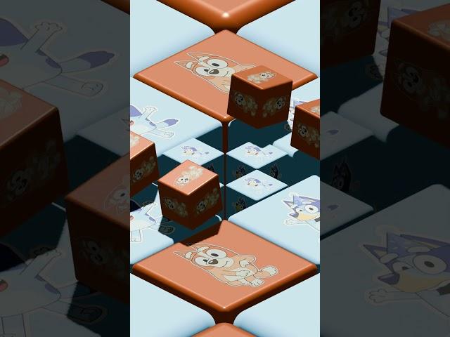 Bluey and Bingo Rolling Cubes #bluey #bingo