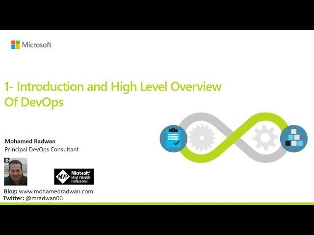 Introduction and High Level Overview Of DevOps (1)