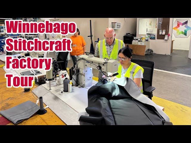 Winnebago Stitchcraft Factory Tour and Making the WinnSleep Mattresses