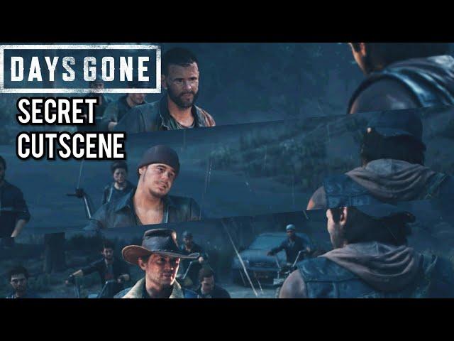 DAYS GONE - Secret Cutscene Other Camps help you (Copelands and Hot Springs encampment)