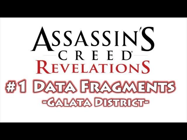 Assassin's Creed Revelations - All Data Fragment Locations Part 1 (Galata District)