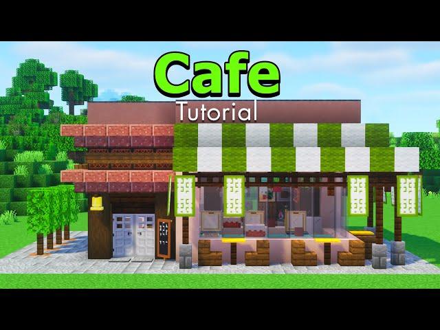 How to Build an Aesthetic Cafe in Minecraft