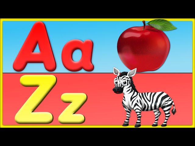 Phonics Apple to Zebra + ABC Song | Learn ABC Alphabet for Children