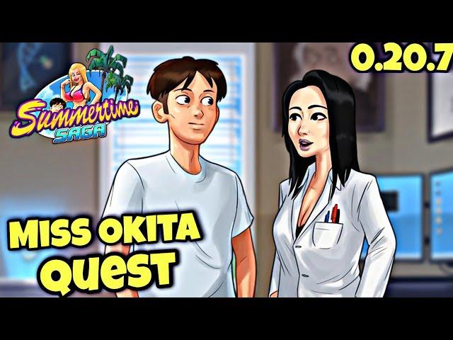 SUMMERTIME SAGA 0.20.7 | SCIENCE TEACHER MISS OKITA COMPLETE QUEST | MISS OKITA FULL WALKTHROUGH