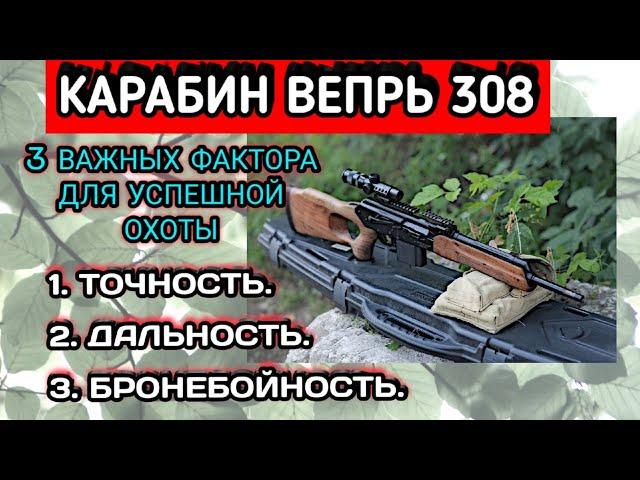 Карабин Вепрь 308 точность, дальность, карабин на базе автомата Калашникова