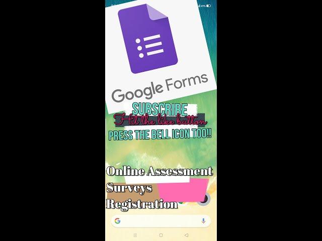 Google Forms | Assessments Through FormAPP (google form) | Survey, Enquiry, Registration & ETC | #AB