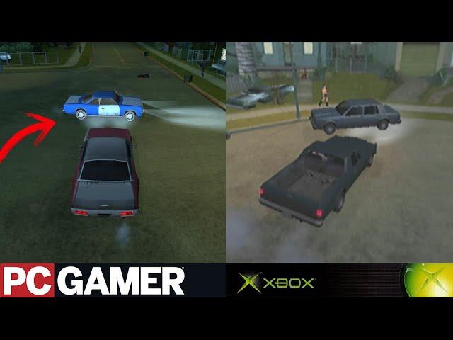 Diferencias entre las versiones de XBOX y PC | GTA San Andreas