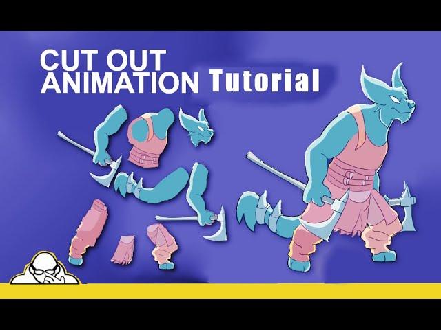 Cut Out Animation Tutorial Blender 2.93