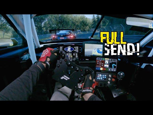 Mustang GT3 SHREDS Nurburgring | Assetto Corsa Competizione | Fanatec CSL DD