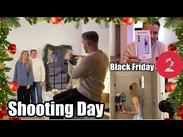 VLOGMAS 2 I Unser Black Friday Einkauf, Shooting-Tag & Besuch von Papa