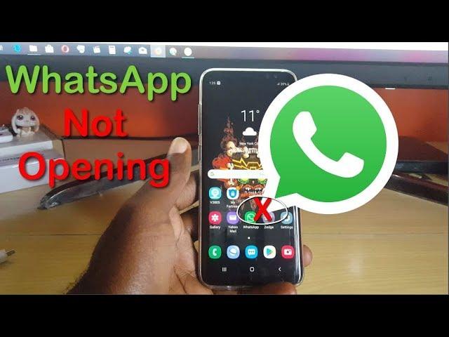 WhatsApp not Opening Fix-5 Solutions