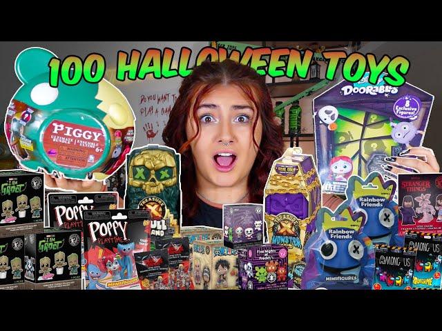 UNBOXING 100 *Halloween Mystery* toys  