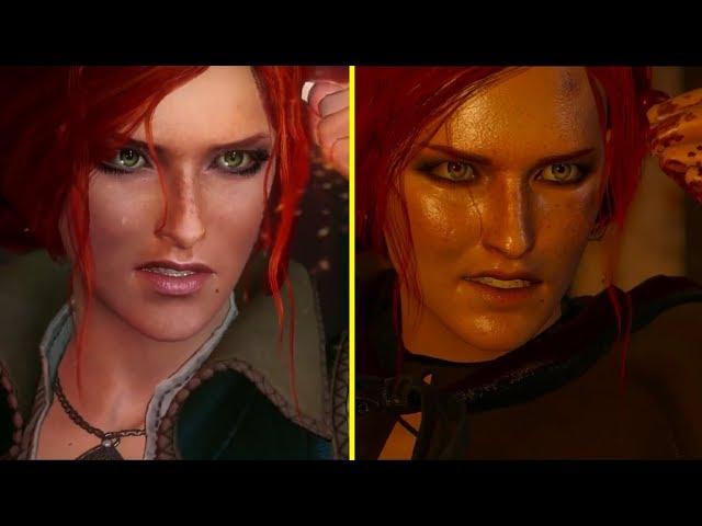 The Witcher 3 E3 2014 Trailer vs Retail PC Graphics Comparison