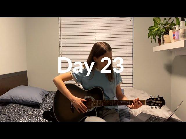 Learning to Play the Guitar (90 DAY TIMELAPSE)