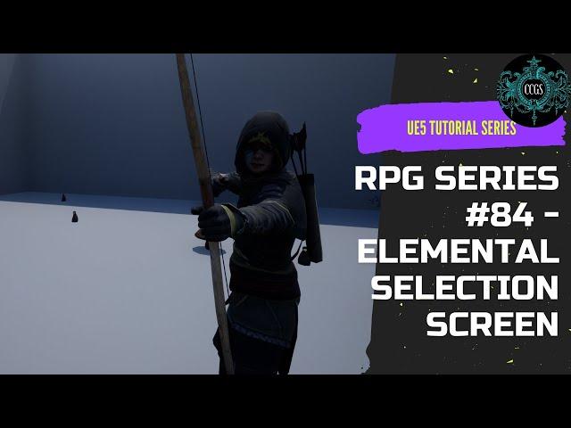 Unreal Engine Tutorial RPG Series #84 - Elemental Selection Screen #unrealengine #ue4 #ue5