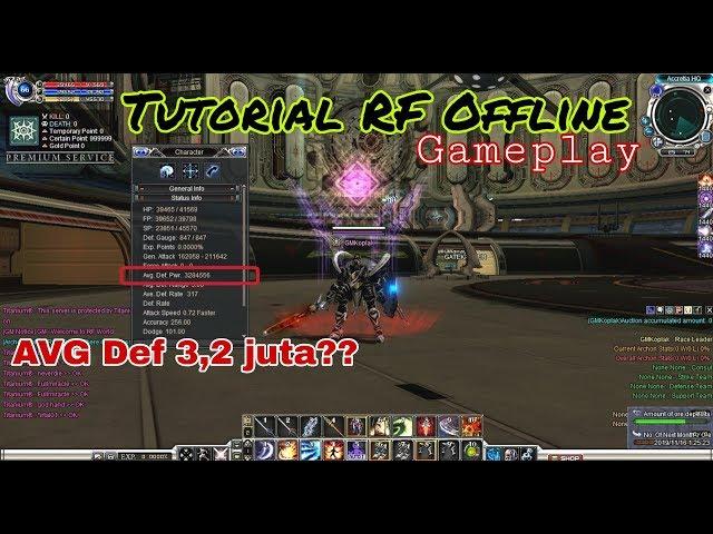 Tutorial RF Offline 2019 GM Mode #1