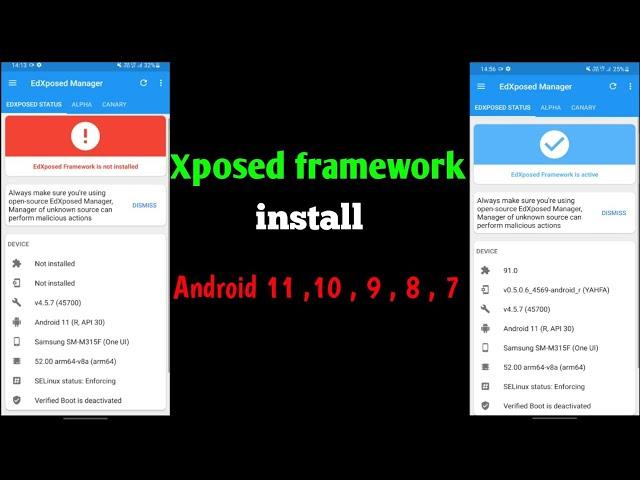 How to install Xposed Framework Android 11 , 10, 9, 8, samsung,realme,redmi,oppo,one plus,vivo