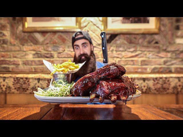 THIS RIB EATING CHALLENGE HAS ONLY BEEN BEATEN TWICE | BeardMeatsFood