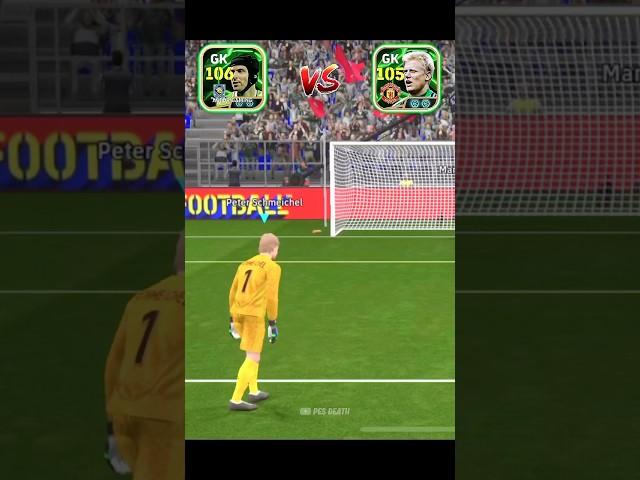 Efootball 25 || Petr Schmeichel Vs Petr Cech Fake penalty Challenge#efootball #efootball2025 #pes