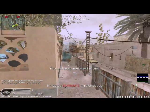 COD4 Weekend Cup semis- Team mYdesire vs iNDECENT