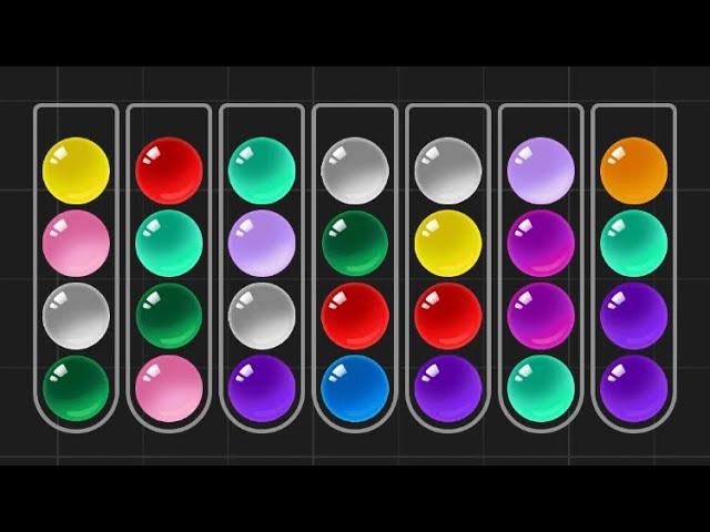 Ball Sort Puzzle - Color Game Level 196 Solution