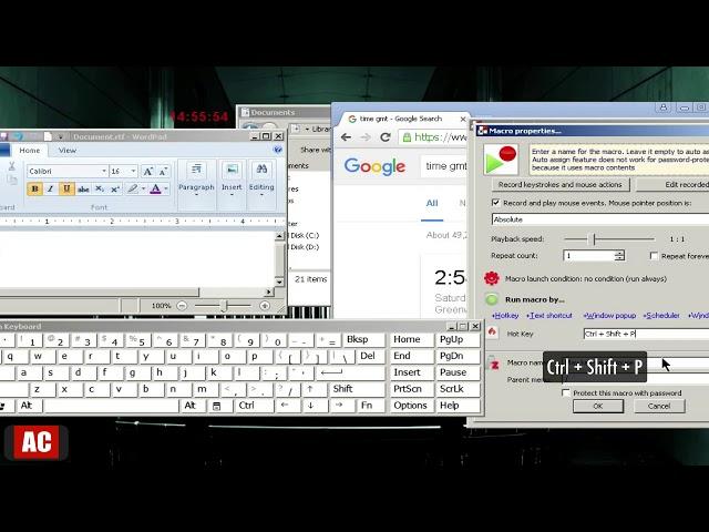 Record Mouse and Keyboard Actions on Windows (2/2)-Mouse Recorder Premium,Hot Keyboard Pro