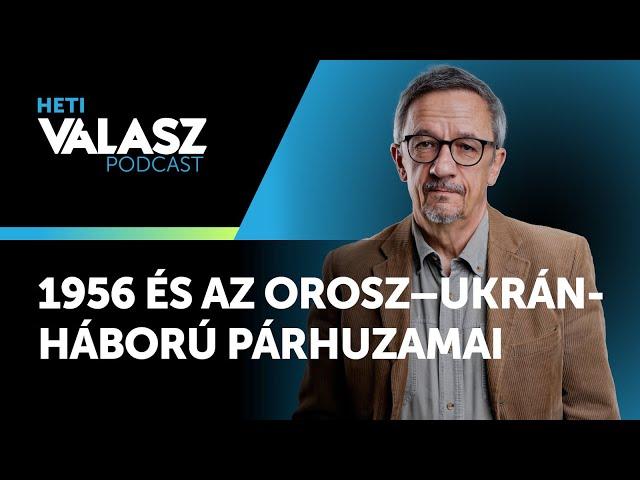 „Most Magyarország tesz úgy, mint a Nyugat ’56-ban” – vendégünk Rainer M. János történész