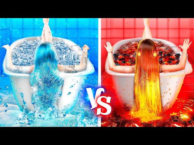 Fire Girl vs Water Girl! I Was Adopted By a Billionaire Family