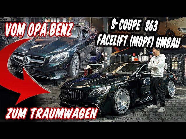 OPTICARS | Mercedes S500/ S63 Facelift Umbau | PP Exclusive 22“ | C217 S63 Mopf Umbau