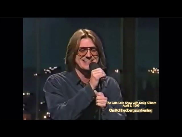 MITCH HEDBERG Stand Up Comedy FULL SET- c. 1999 -The Late Late Show with Craig Kilborn -MH Awakening