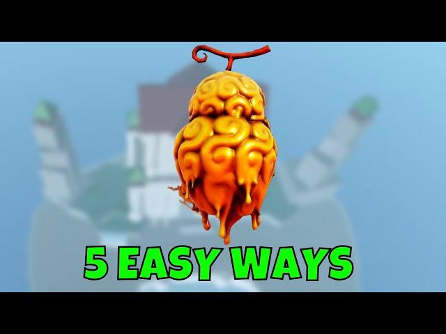 HOW TO GET GOLD FRUIT FAST AND EASY IN KING LEGACY! - Roblox King Legacy