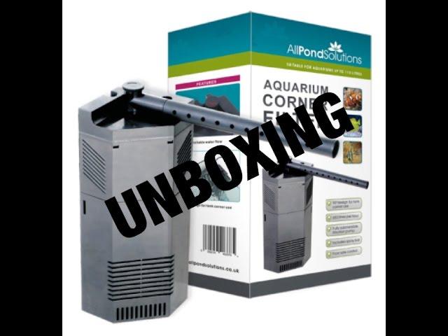 Unboxing All Pond Solutions Internal 650lph Corner Filter