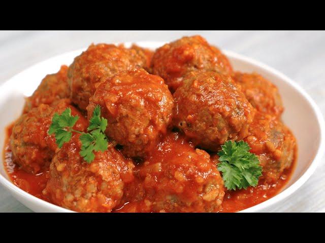 Having Cooked Once, You’ll Want to Repeat – Rice meatballs in Tomato Sauce. Recipe by Always Yummy!