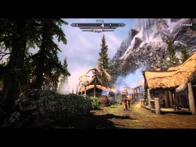 Skyrim HD - Expanded Towns & Cities, HD Fire - Project ENB (enb v231) and Climates of Tamriel