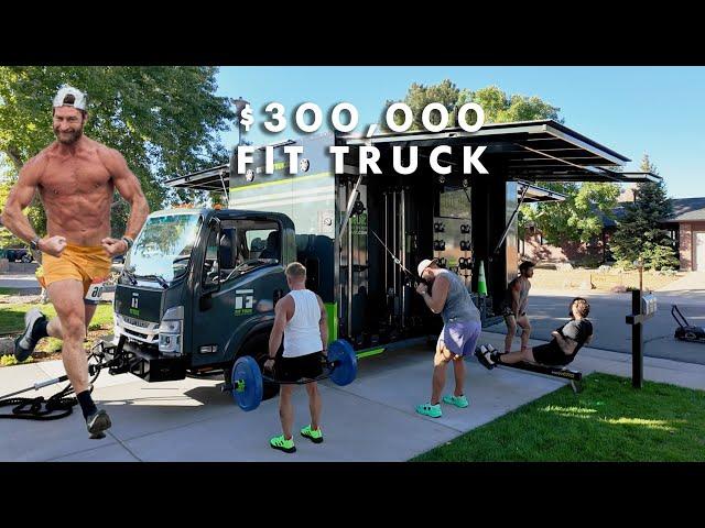 Tour of a $300,000 fitness truck