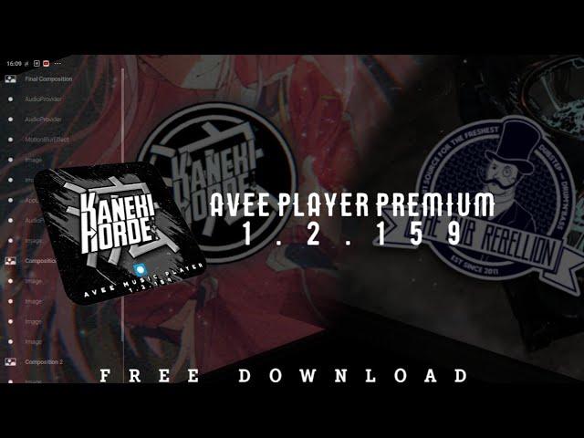 AVEE PLAYER 1.2.159 BY KANEKI HORDE (FREE DOWNLOAD)