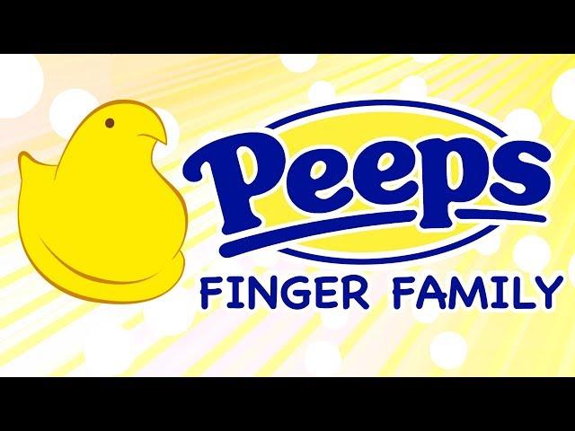 Peeps Finger Family | WigglePop