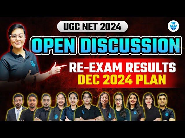 UGC NET Re-Exam Results & UGC NET Dec 2024 Preparation | Open Discussion with JRFAdda Team