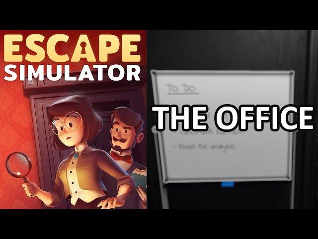 Escape Simulator - The Office Walkthrough | Omega Corporation