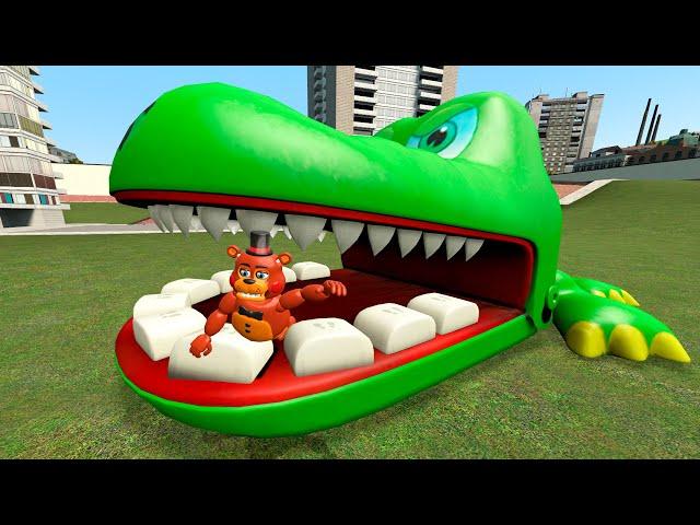 Extreme Crocodile Dentist Game by Choice in Garry's Mod GMOD Sandbox