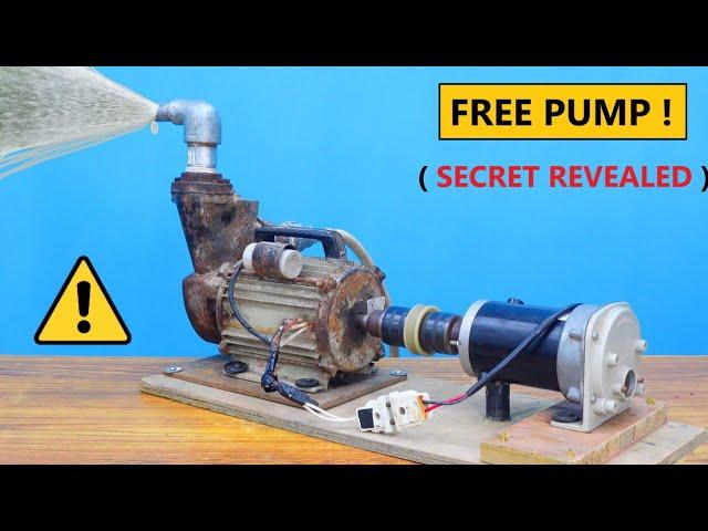 I make Free Energy water pump, no need of electricity new style