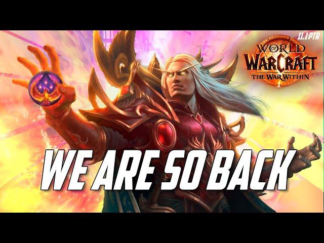 SUNFURY IS BACK! Fire and Arcane Gameplay Review in Undermine(d) raid 11.1 PTR - World of Warcraft