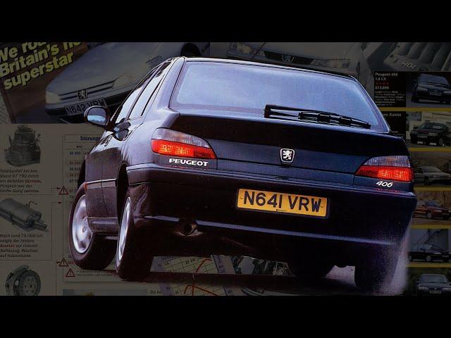 PEUGEOT 406 • DEFYING BIO-DESIGN AND THE COMPETITION • A 1990s LEGEND UNVEILED