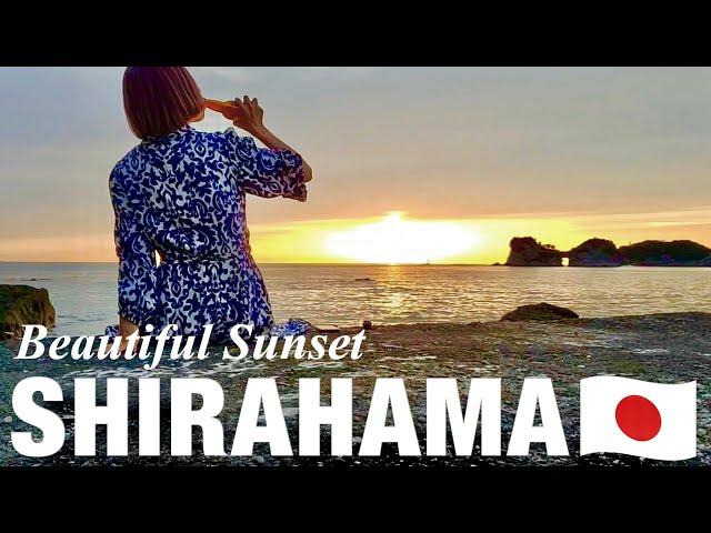 WAKAYAMA Seafood BBQ and Sunset in Shirahama Japan Travel Vlog!! Japanese countryside