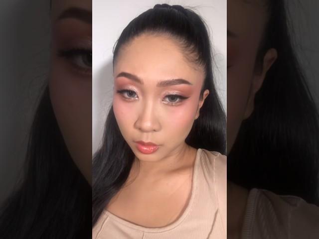 COQUETTE MAKEUP TRANSITION ON MORENA | #makeuptransition #makeuptransformation #beforeandaftermakeup