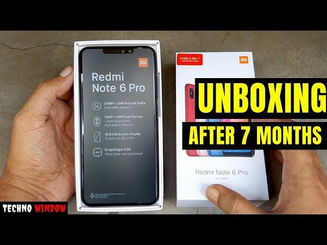 Xiaomi Redmi Note 6 Pro Unboxing - After 7 Months!