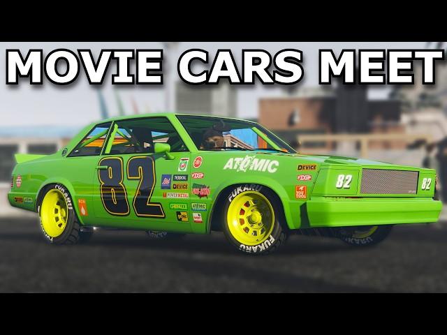 Only Movie Cars Could Join This Meet In GTA Online